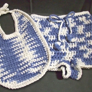 Baby Bib and Shorts