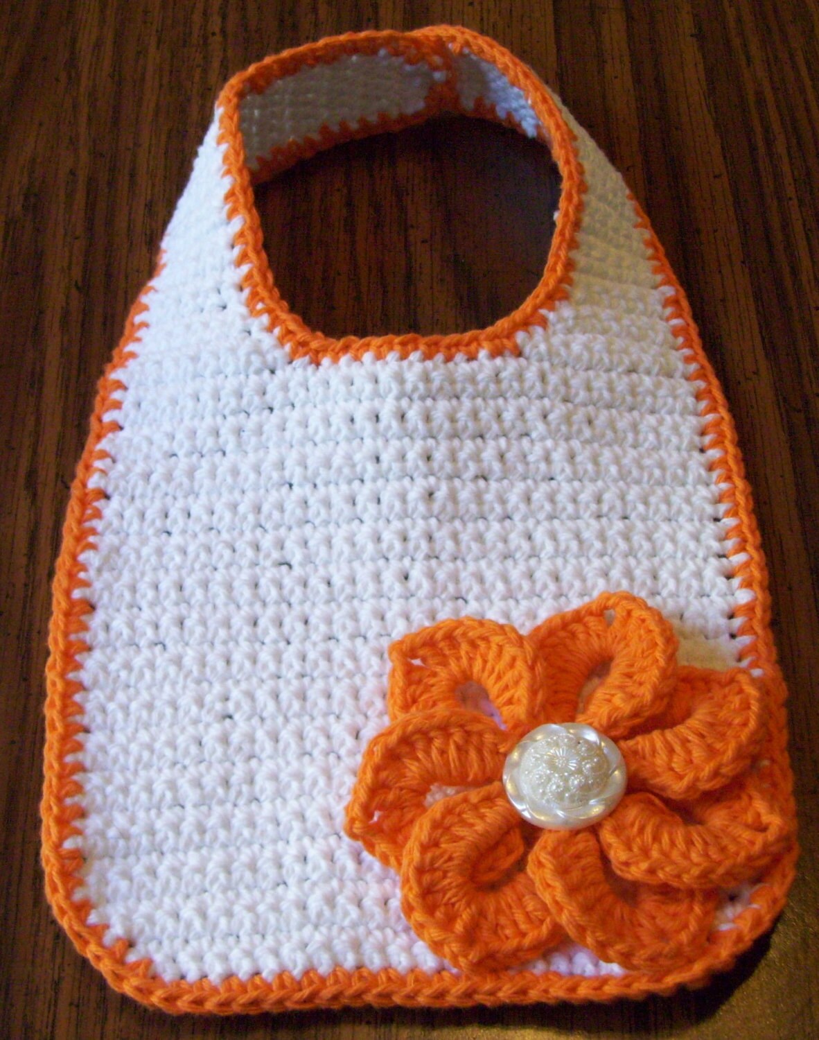 Baby Girl Bib - Etsy