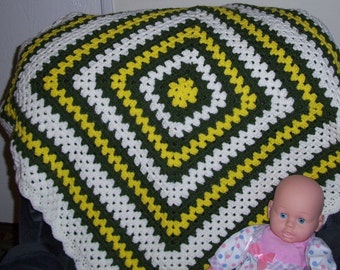 Basic Granny Square Baby Afghan