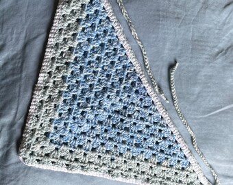 Crochet Cotton Bandana - Custom Color Options