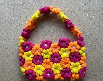 Puff Flower Purse