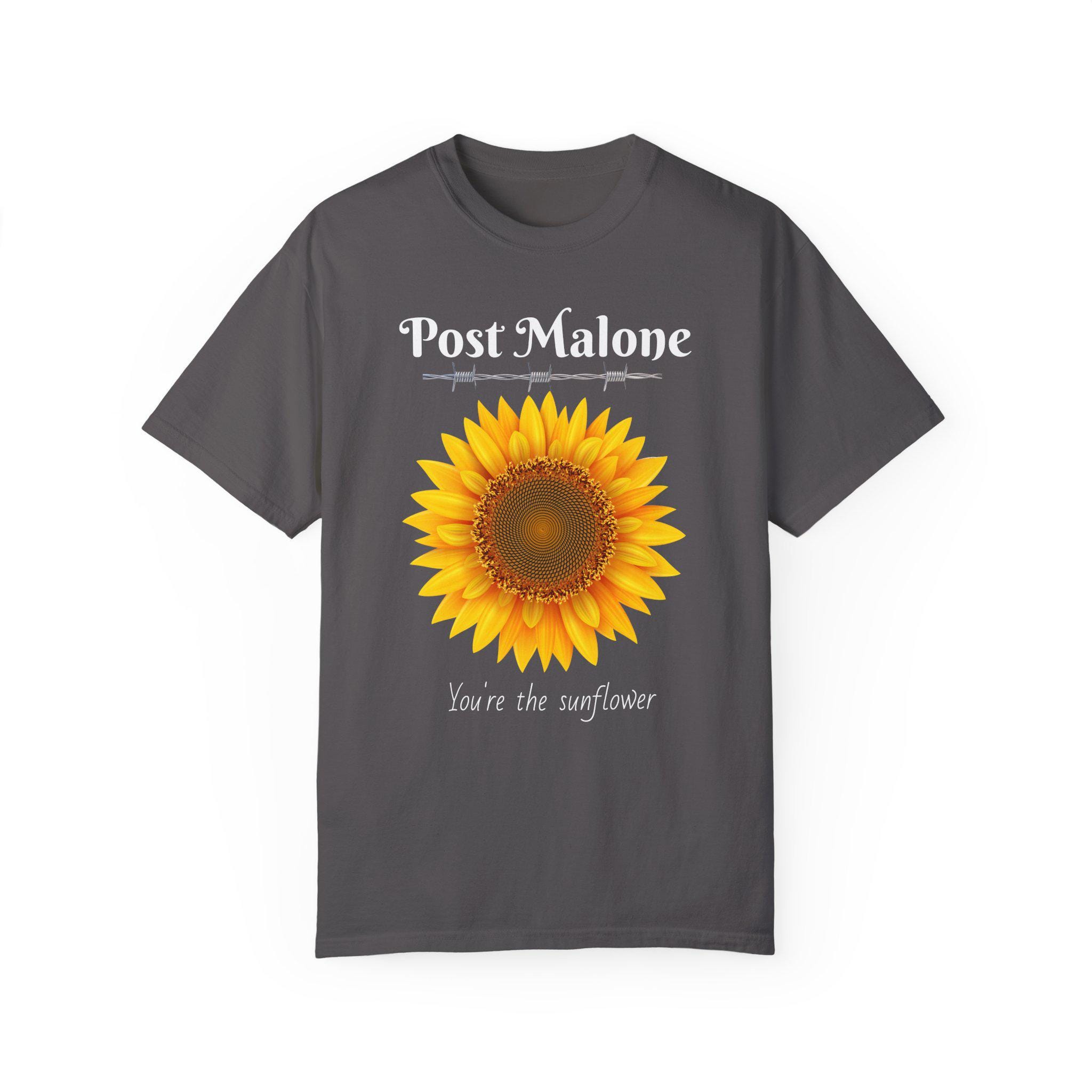 Post Malone Sunflower Shirt Etsy