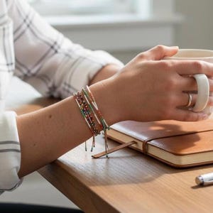 Conjunto de pulseras de cuentas Miyuki: Pulseras ajustables estilo boho apilables