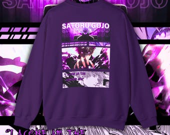Sweat à capuche Satoru Gojo : sweat-shirt Jujutsu Kaisen Anime