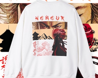 Sweat samouraï japonais : Miyamoto Musashi Anime Streetwear
