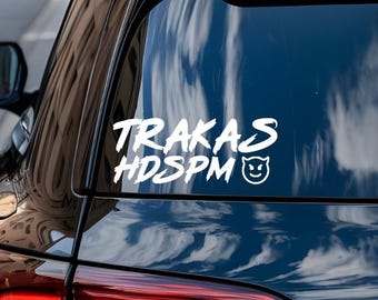 Trakas HDSPM Vinyl Decal Sticker UV & Water Proof &quot;6x2.5