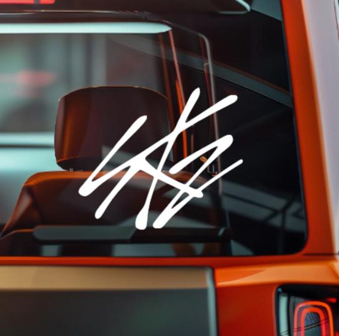 SKZ Vinyl Decal Sticker Bumper Window Laptop UV, Water Resistance