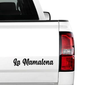 La Mamalona 8 inch Mexkogifts  Vinyl Decals – UV Resistant & Waterproof for Cars, Laptops and More