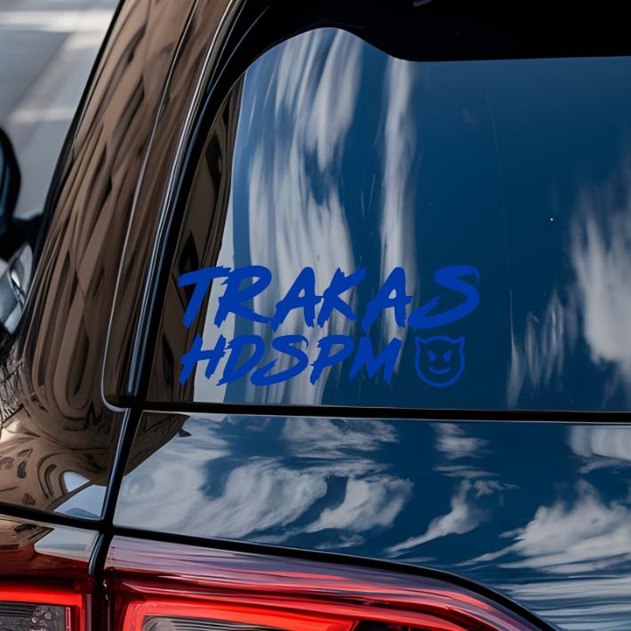 Trakas HDSPM Vinyl Decal Sticker UV & Water Proof 