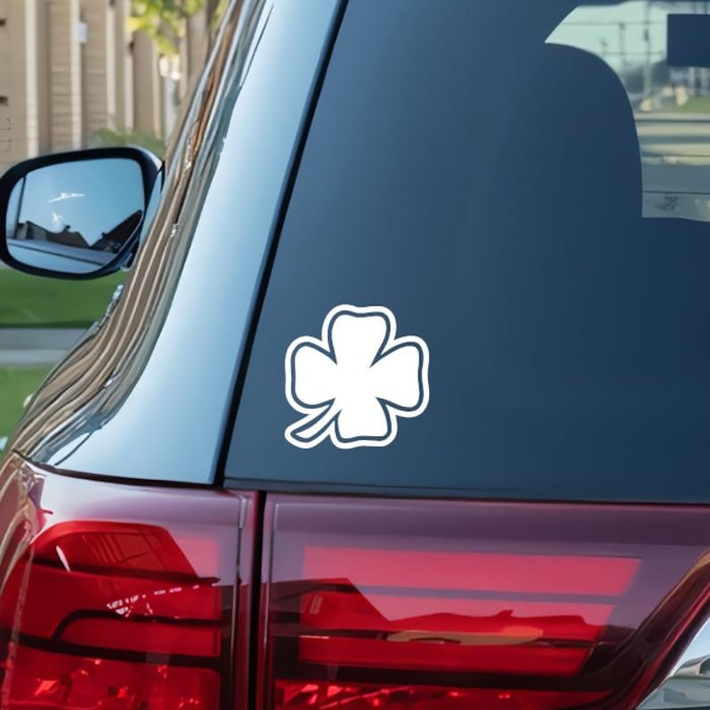 Four Leaf Clover Lucky Vinyl Decal Sticker UV & Water Proof - Etsy