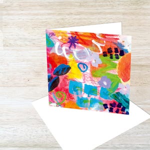 Tarjetas de felicitación, Tarjetas en blanco, Ilustraciones originales, Producidas de manera sustentable, Ecológicas, Para todas las ocasiones, Tarjetas de agradecimiento, Tarjetas cuadradas, Tarjetas