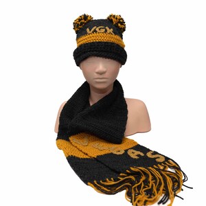 Vegas Hockey Beanie & Scarf Matching Set
