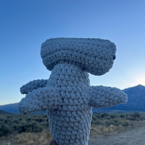 Hammerhead shark plushie