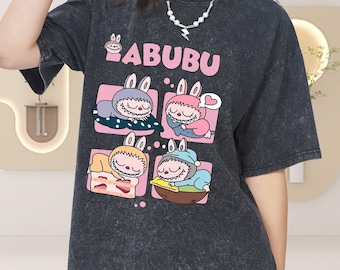 Labubu The Monsters Shirt,Cute Labubu Tshirt,Labubu Monster,Labubu Shirt,Zimomo Tycoco Spooky Pato Mokoko Tshirt,Labubu Lover Gift,Women Tee