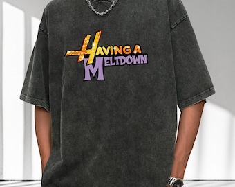 Having A Meltdown Shirt, Vintage 90s Style, Teenager Movie Shirt, Pop Singer Birthday Gift, Adult Kid Toddler Tee, Relatable Mood Shirt