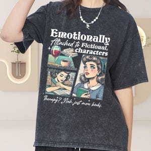 Camiseta cómoda para amantes de los libros, camiseta para amantes de los libros, camiseta divertida para amantes de los libros, libros picantes, camiseta estética para mujer, regalo para amantes de los libros