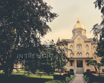 Golden Dome at University of Notre Dame 3 - Fine Art Photograpy - 5x7 8x10 - other sizes available