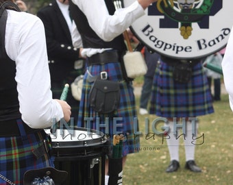 Notre Dame Bagpipe Band  - Fine Art Photography