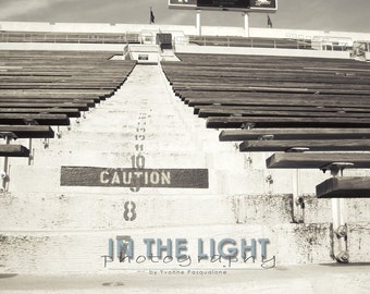Notre Dame Stadium - Before the Echoes Awake 2 - 5x7 mounted, matted, 8x10, other sizes available - Fine Art Photography