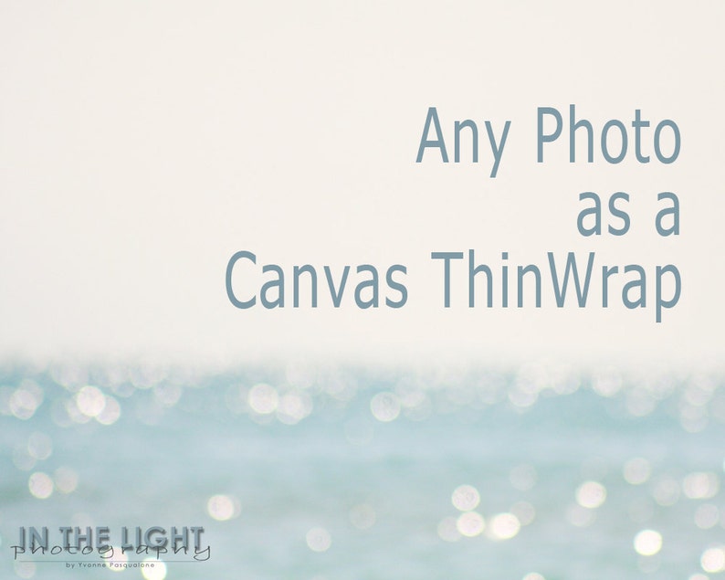 Any Photo Canvas ThinWrap Choose the size image 1