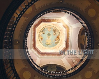 Inside the Golden Dome at Notre Dame 2 - fine art photography