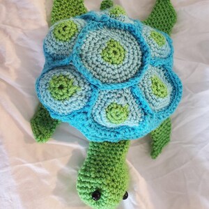 Beachy Blanket with Plushy Turtle or Starfish toy image 6