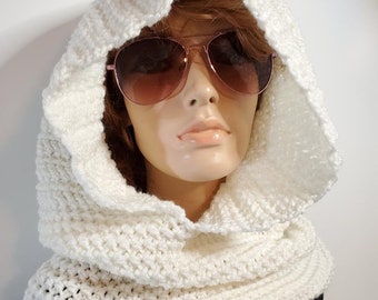 One Piece Hooded Cowl Snoodie