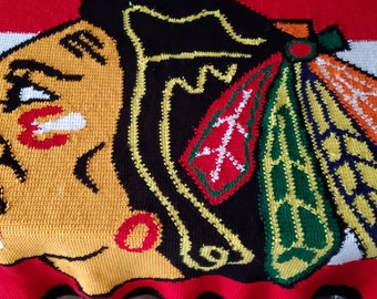 Chicago Blackhawk Custom Blanket, Your Pic, Logo, Name or Idea created into a blanket in any size, price varies by size