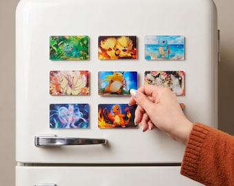 TCGカードマグネットDIYキット、記念アクリルアートマグネットアクセサリー