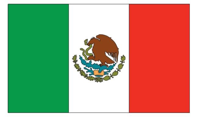 Mexico Rhinestone Template Flag of Mexico SS10 Rhinestone Template - Etsy