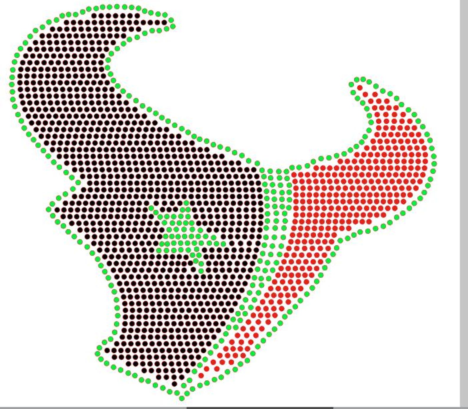 Houston Texans, Rhinestone Template, SS10 - Etsy