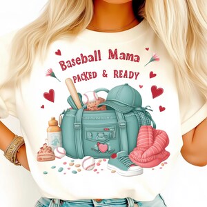 Baseball Mama Tasche Png, Baseball Mama Png, Sport Mama Grafik, Gepackte Spieltasche Png, Spieltag Mama Png, Mama Leben Erhaben, Softball Mama Png