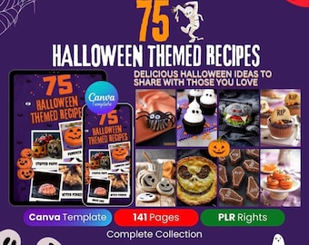 75 receitas com tema de Halloween