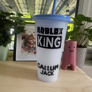 Vaso de Roblox personalizado que cambia de color / Recuerdos para fiestas / Regalos de cumpleaños imagen 12