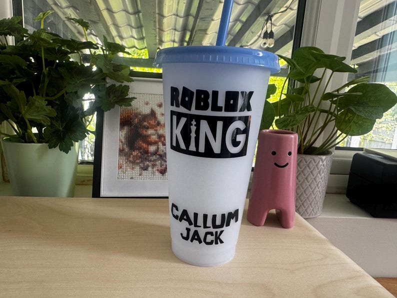 Vaso de Roblox personalizado que cambia de color / Recuerdos para fiestas / Regalos de cumpleaños imagen 12