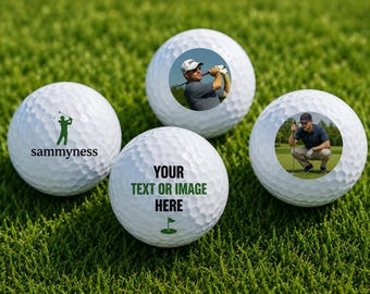 Pelotas de golf personalizadas. Regalos ideales para padrinos de boda, despedidas de soltero, detalles para bodas, regalos para padres, Día del Padre, Srixon.