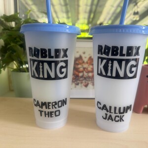Vaso de Roblox personalizado que cambia de color / Recuerdos para fiestas / Regalos de cumpleaños imagen 13