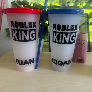 Vaso de Roblox personalizado que cambia de color / Recuerdos para fiestas / Regalos de cumpleaños imagen 15