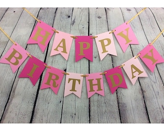 birthday banner personalized etsy