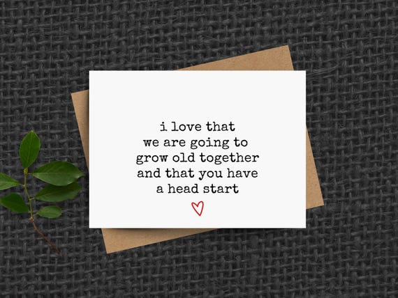 funny anniversary card for husband, boyfriend, anniversary gifts, funny love card for him
