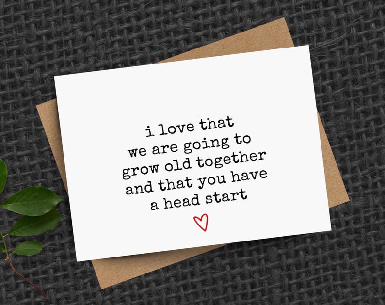 funny anniversary card for husband, boyfriend, anniversary gifts, funny love card for him image 2