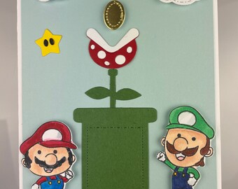 Video Game Pop-up Birthday Card - Etsy