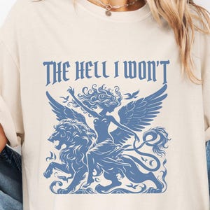 Comfort Colors® Resistance Era Griffin Shirt, The Hell I Won't Retro Feminist Tee for Social Justice Activism, Gift for Liberal Women's Rights Advocates, f the patriarchy key, dismantle patriarchy, abortion rights gift, cute feminism top, feminist quotes tee, cool activist shirt, equal rights shirt, protest sweatshirt, womens rights hoodie, resistance era retro, anti-trump my rights, social justice tee