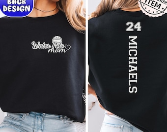 Customized Water Polo T-Shirt, Your Name Water Polo Shirt, Custom Water Polo Shirt, Game Day Shirt, Water Polo Mom Shirt, Water Polo Tee