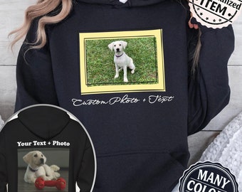 Custom Photo Print Hoodie: Front & Back Personalized Sweatshirt