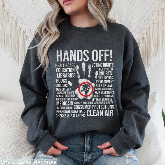 Hands Off Protest Shirt: Activist Rally Tee
