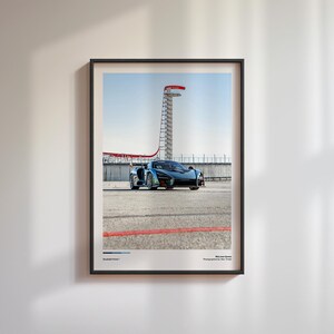 McLaren Senna Print | McLaren Senna Poster | McLaren Hypercar Poster | Gift For Car Enthusiasts