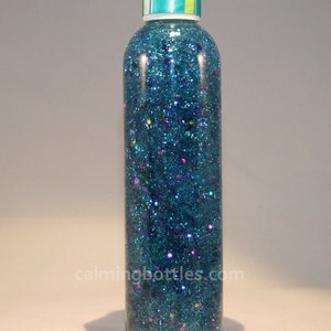 8oz Calming Glitter Bottle Pool Party image 3