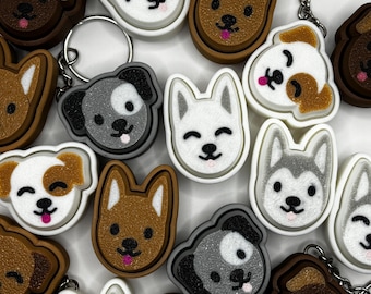 Dog Face Mechanical Fidget Clickers, ASMR, Stim Toy, ADHD Clicky Fidget multi pack