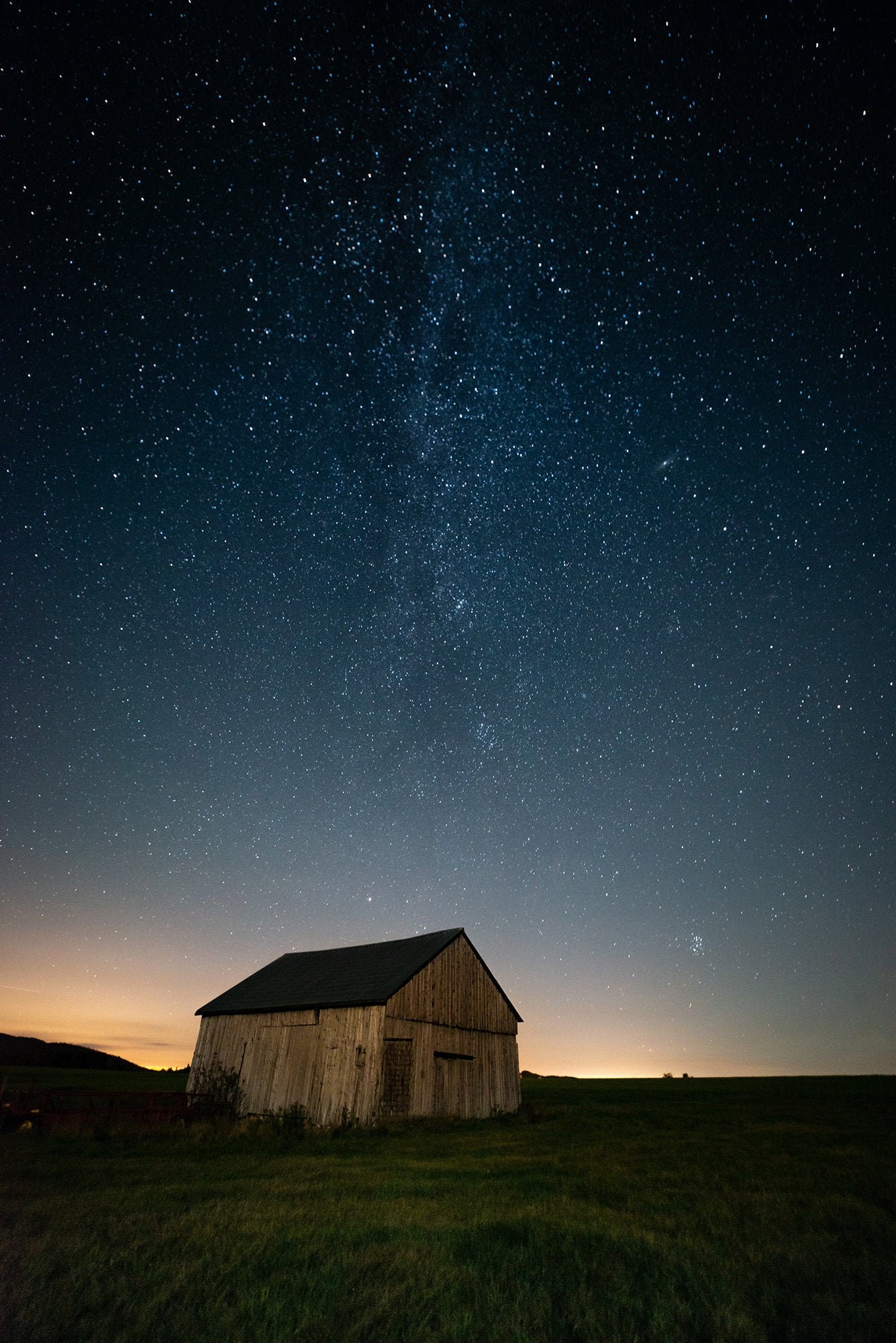 Milky Way and Barn Adirondacks, NY - Etsy